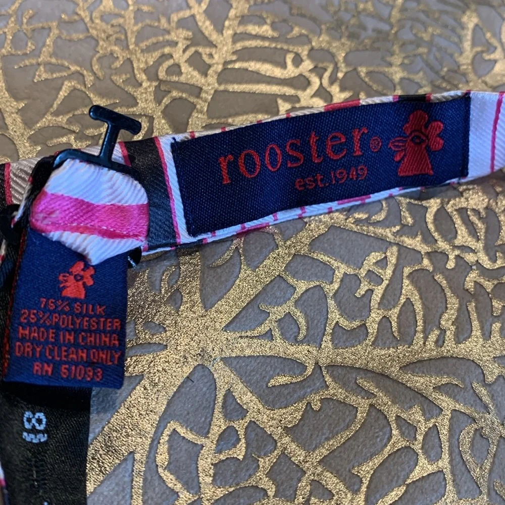 Young man’s pre-tied bow tie